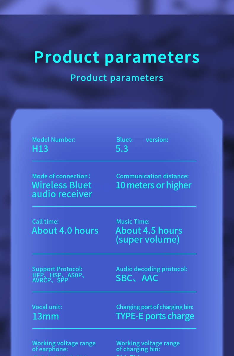 H9 Wireless BluetoothGaming Earphones