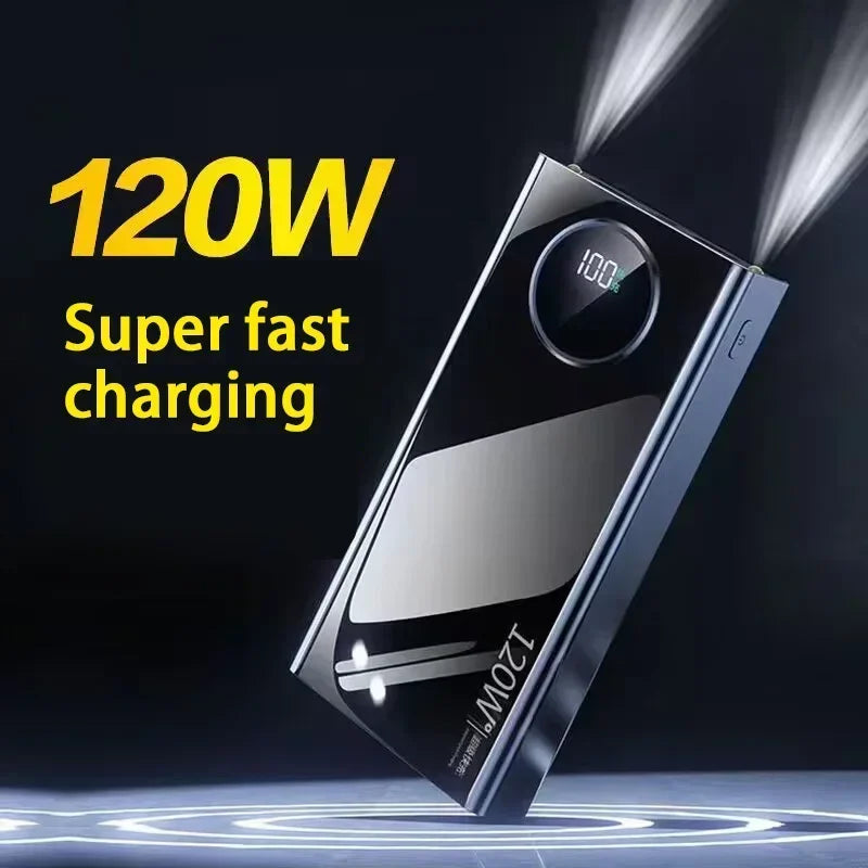 120W Super Fast Charging Power Bank