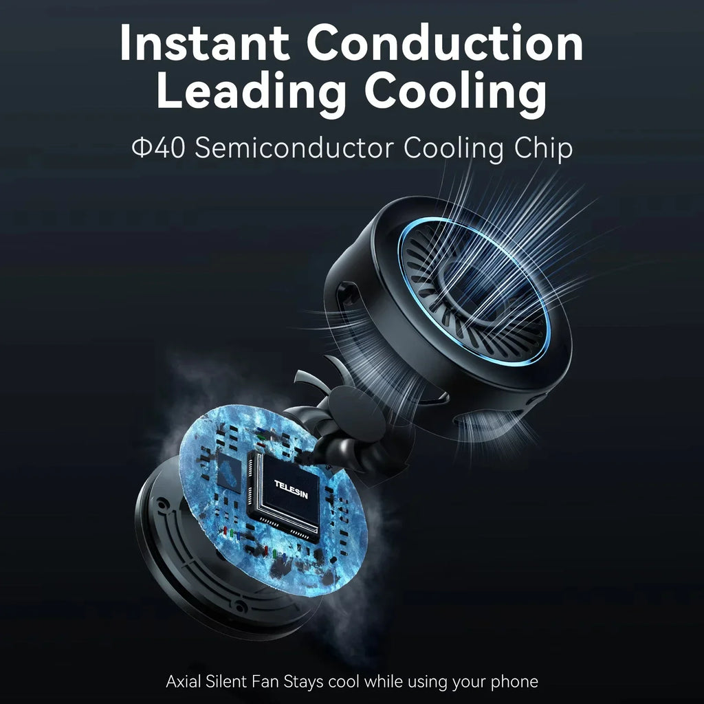 TELESIN Magsafe Phone Cooler & Wireless Charger