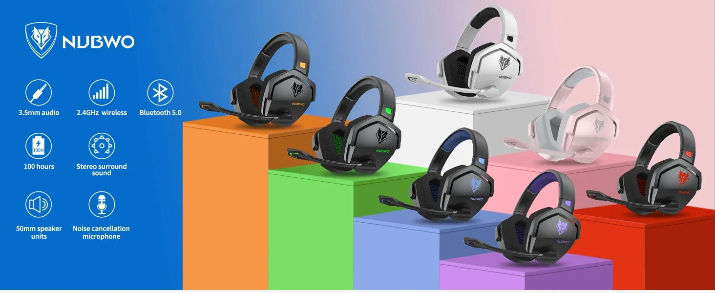 G06 Dual Wireless Gaming Headset