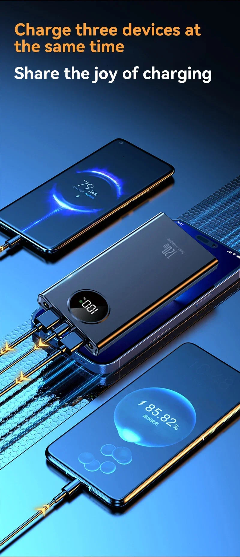 120W Super Fast Charging Power Bank