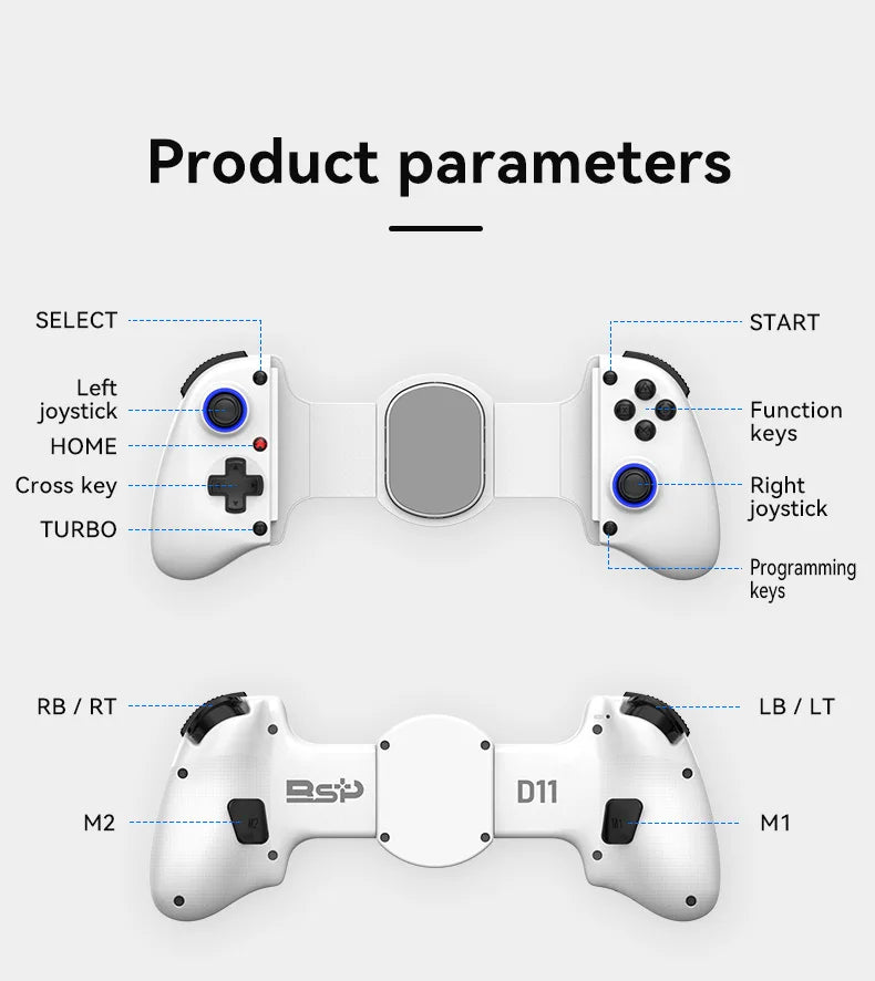 BSP-D11 Stretching Wireless Game Controller
