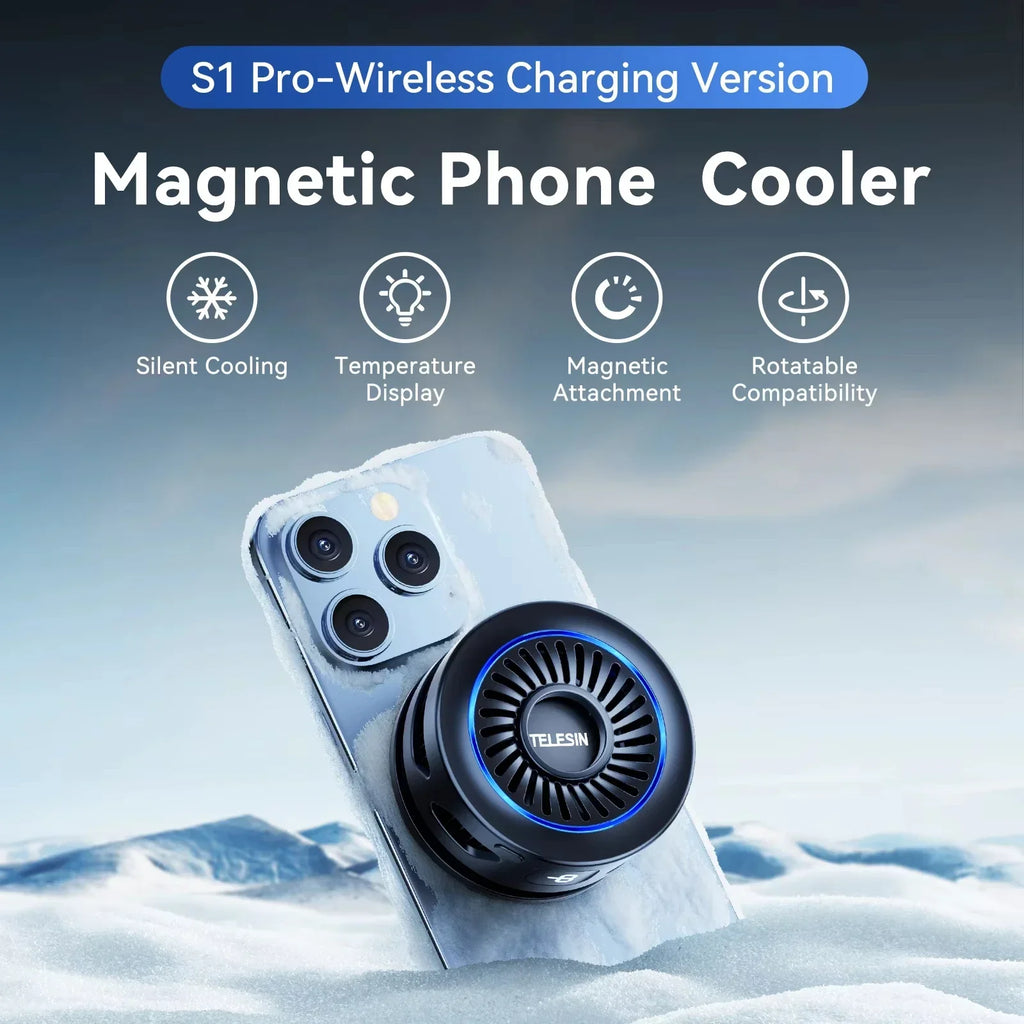 TELESIN Magsafe Phone Cooler & Wireless Charger