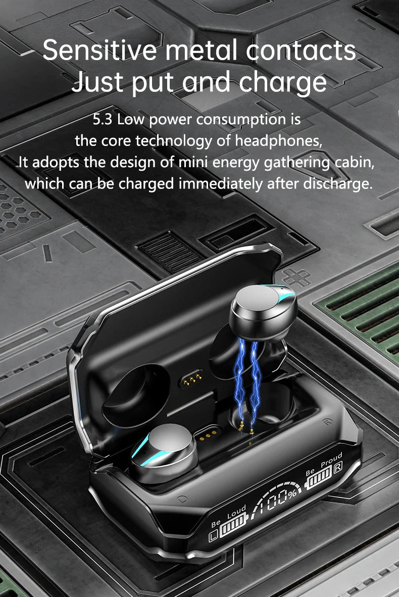 M41 TWS Wireless Gaming Earphones