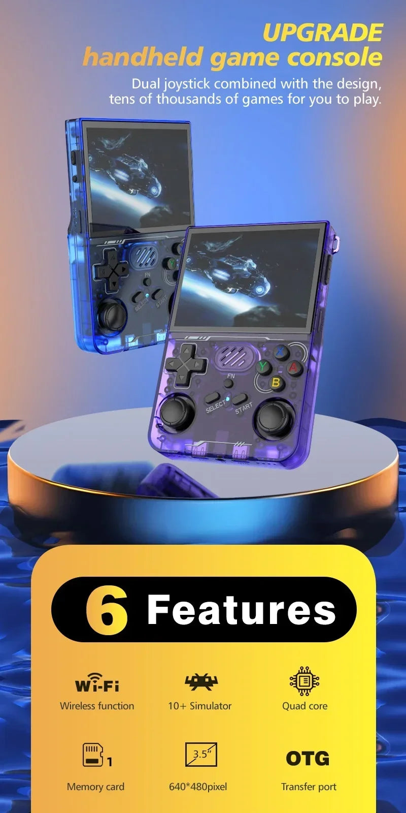 ArKOS R36XX Retro Handheld Game Console