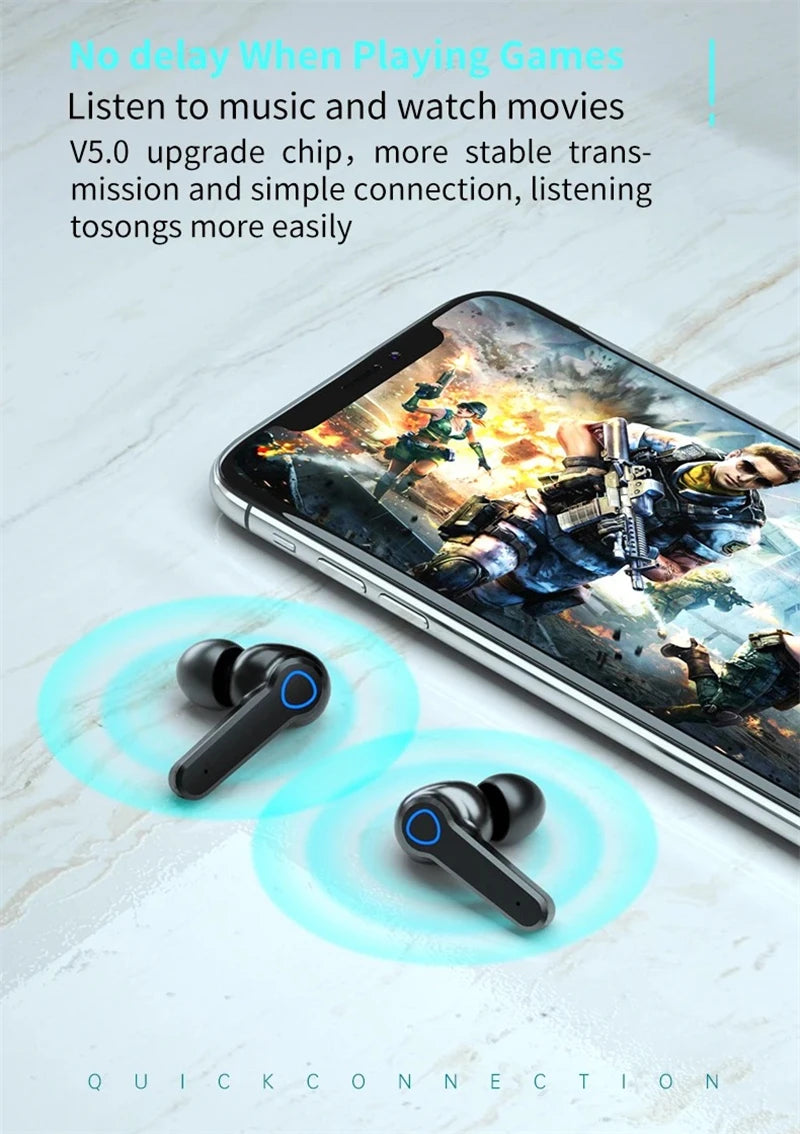 M19 TWS Wireless Pro Gaming Earphones