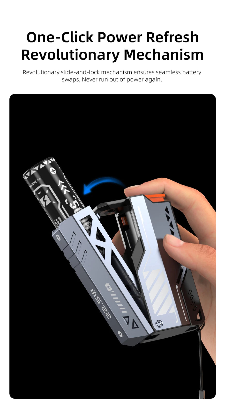 Vyvylabs NexCell Detachable Power Bank