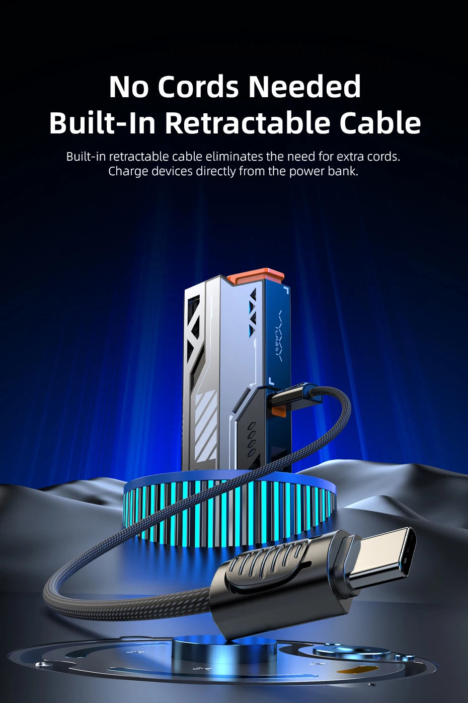 Vyvylabs NexCell Detachable Power Bank