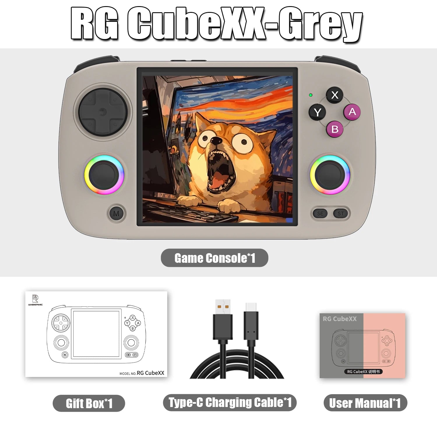 Anbernic RG CubeXX Retro Handheld Game Console