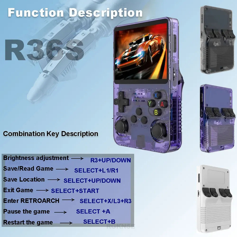 R36S Classic Retro Game Console