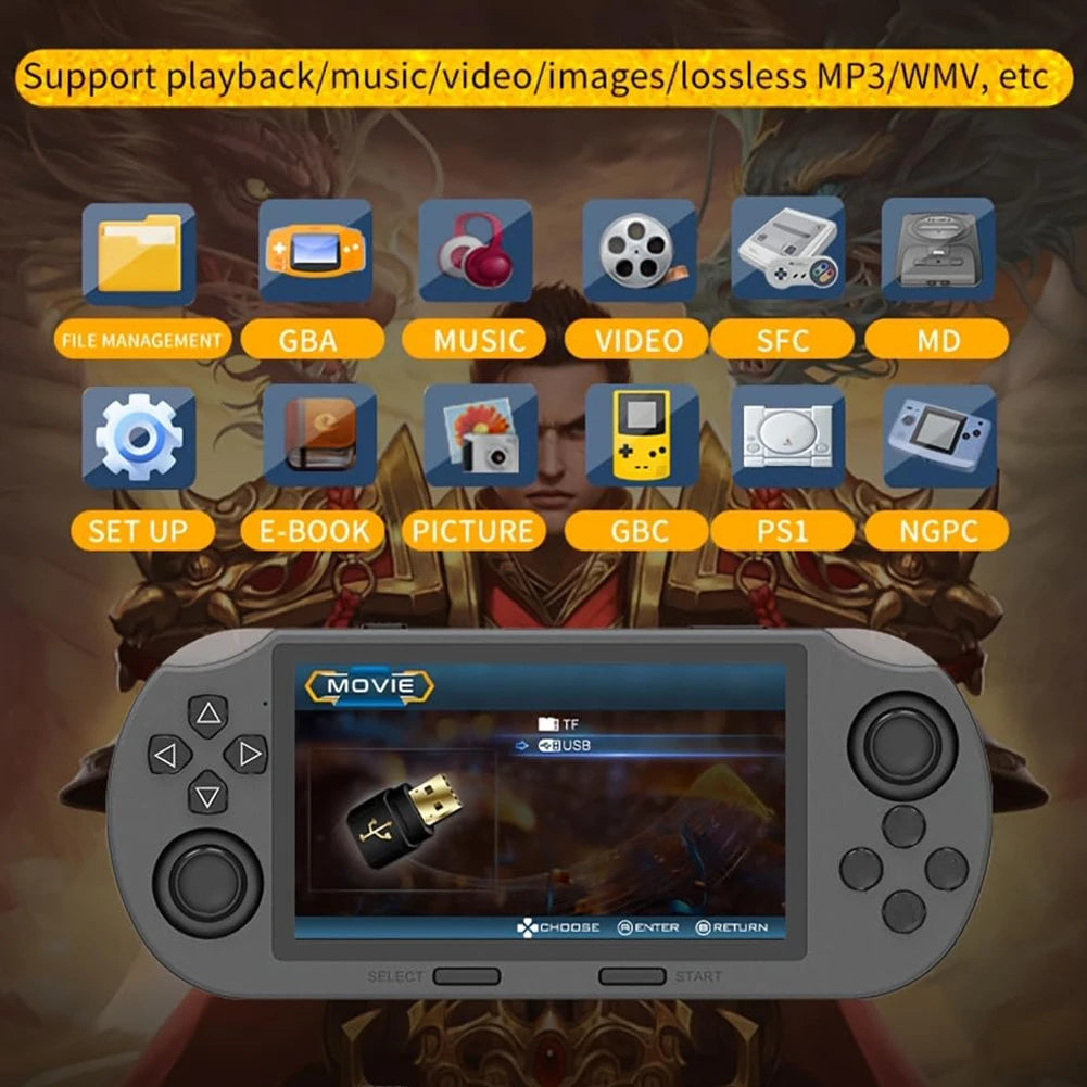 SF300 Handheld Game Console