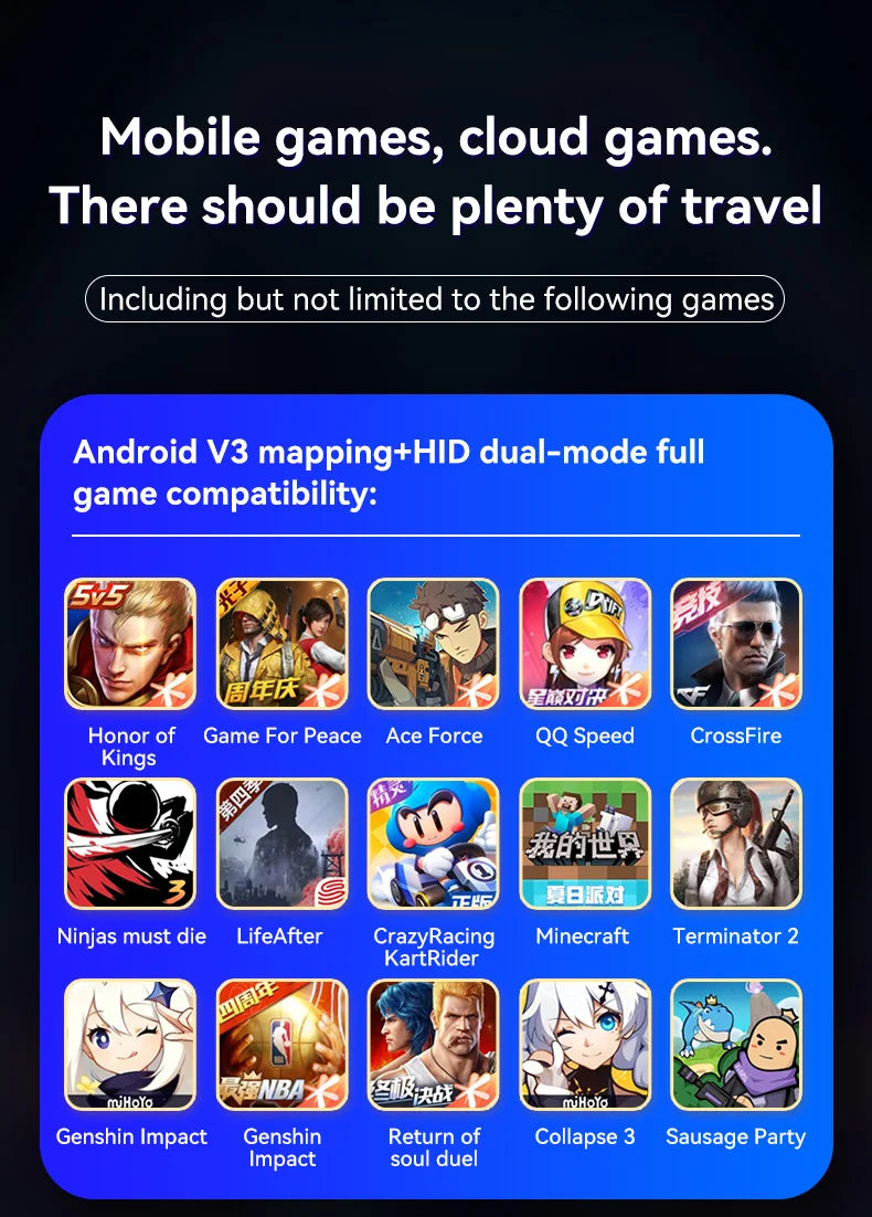 BSP-D11 Stretching Wireless Game Controller