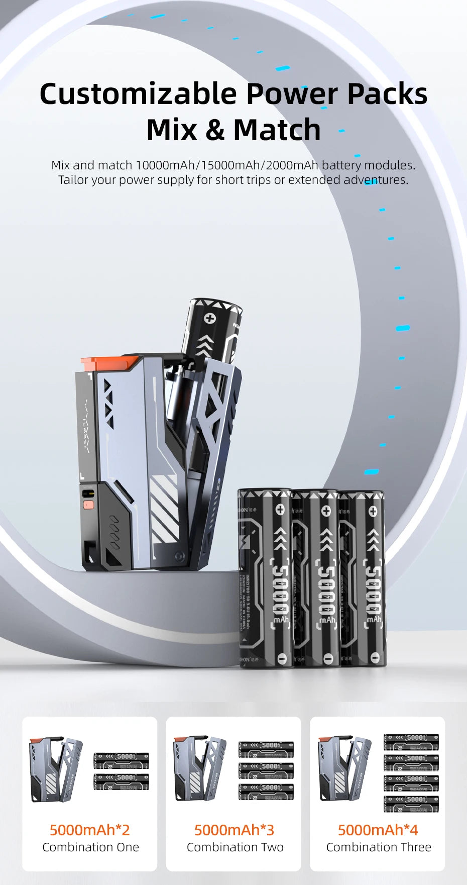 Vyvylabs NexCell Detachable Power Bank