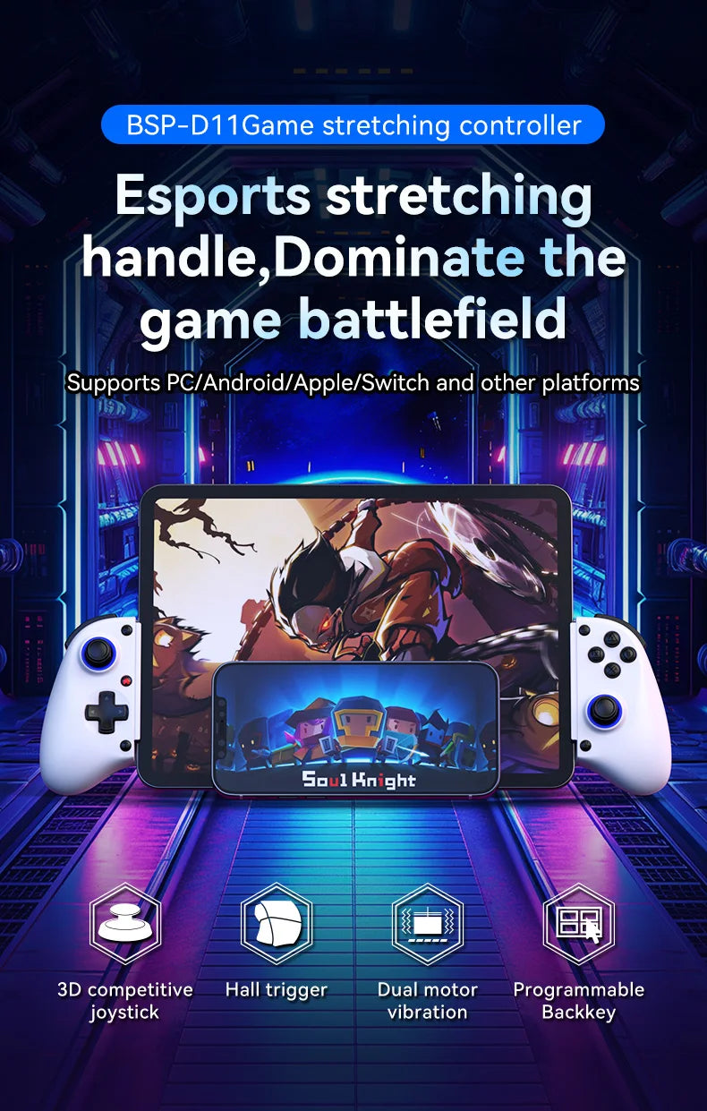BSP-D11 Stretching Wireless Game Controller