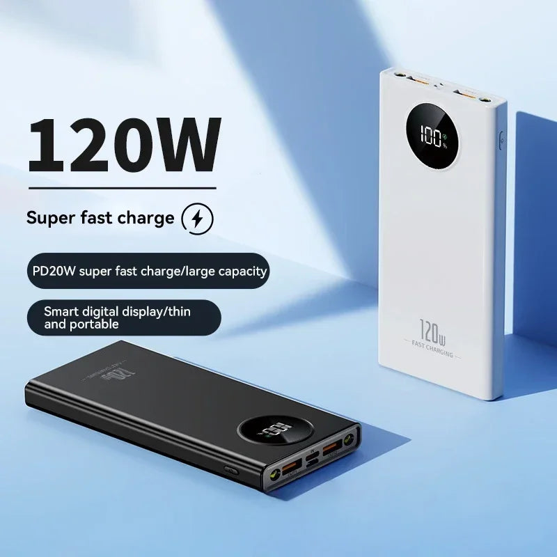 120W Super Fast Charging Power Bank