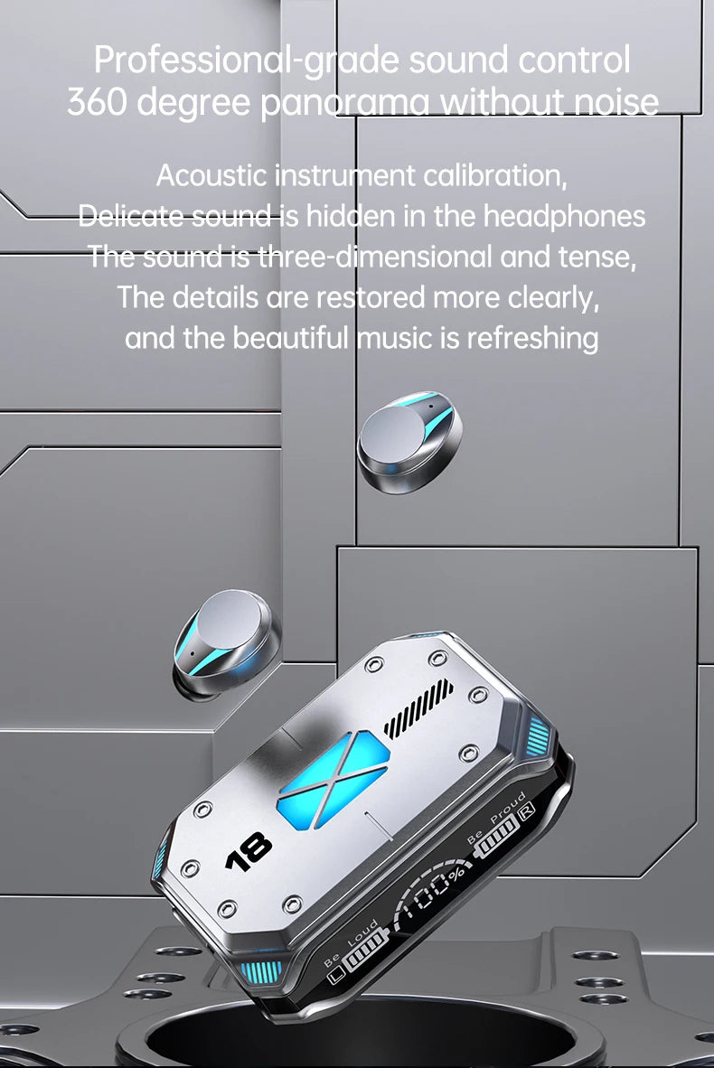 M41 TWS Wireless Gaming Earphones