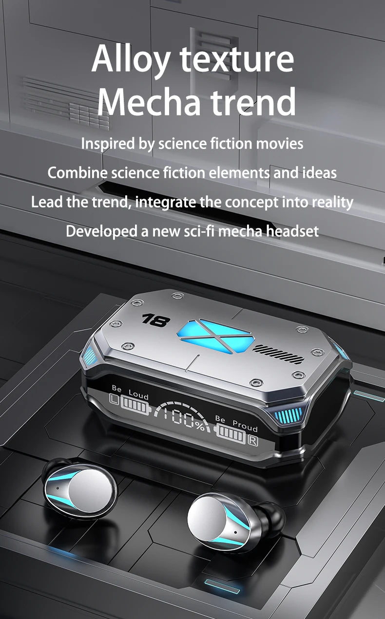 M41 TWS Wireless Gaming Earphones