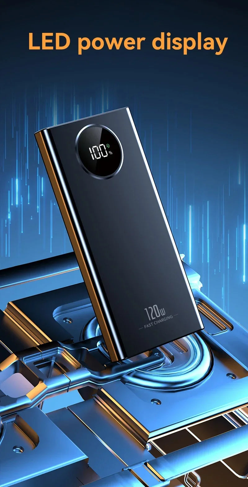 120W Super Fast Charging Power Bank