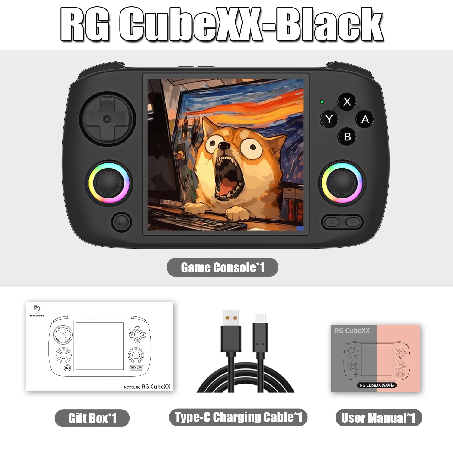 Anbernic RG CubeXX Retro Handheld Game Console