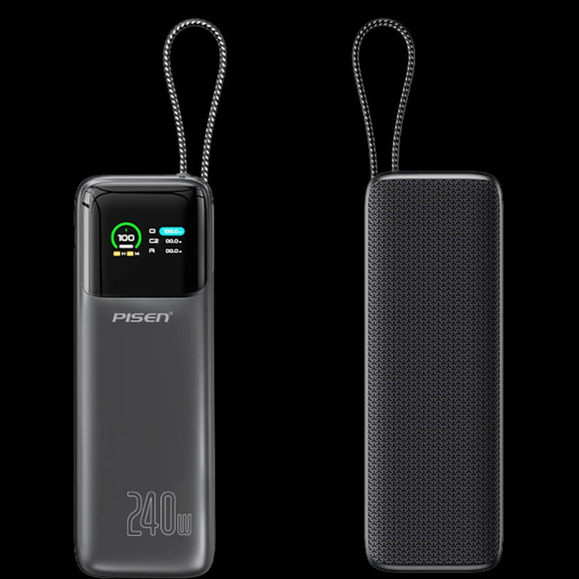 PISEN-Bolt 240W Fast Charging Power Bank