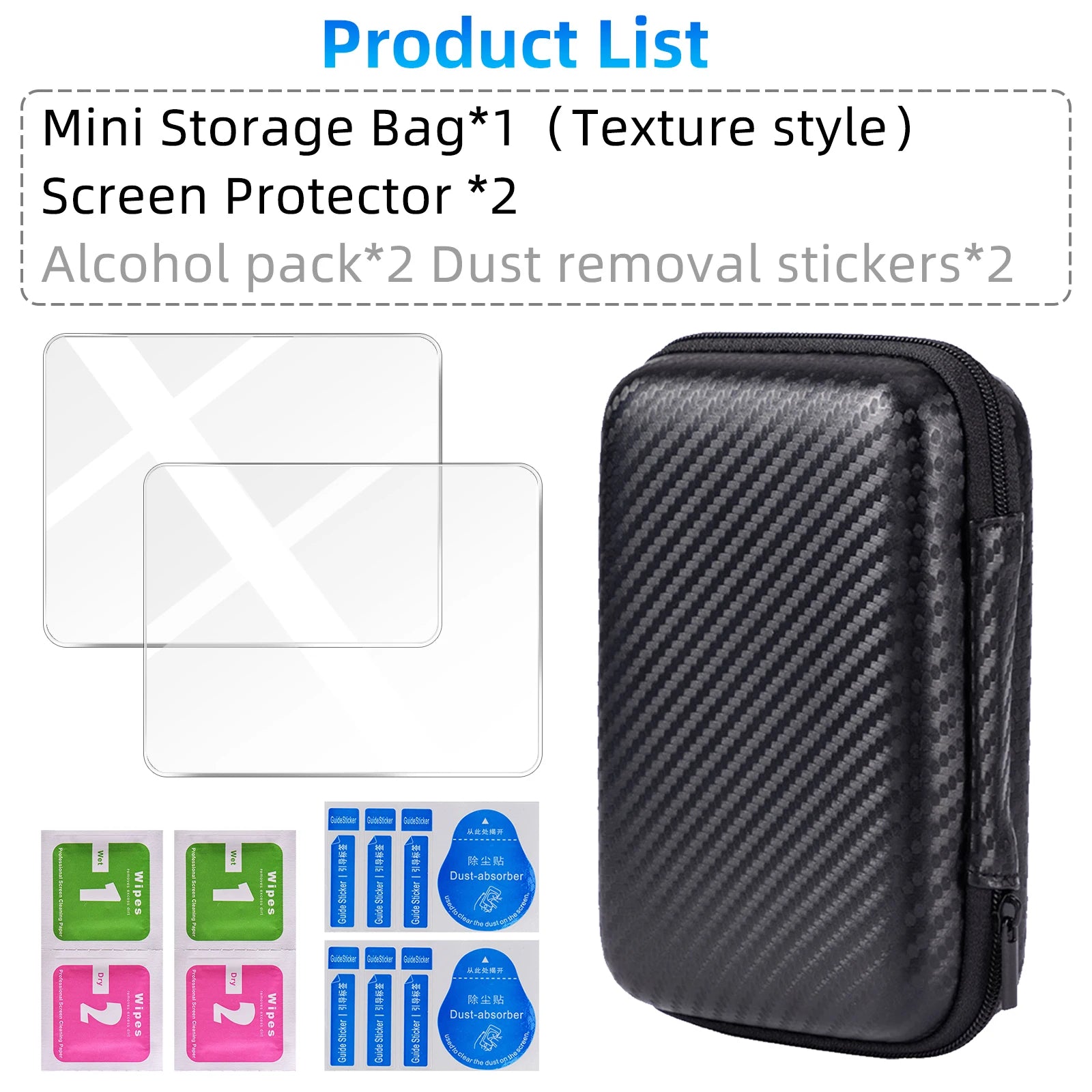 R36S/R35S Tempered Glass & EVA Storage Case Set