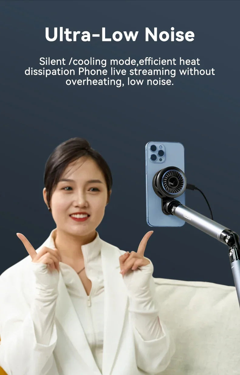 TELESIN Magsafe Phone Cooler & Wireless Charger