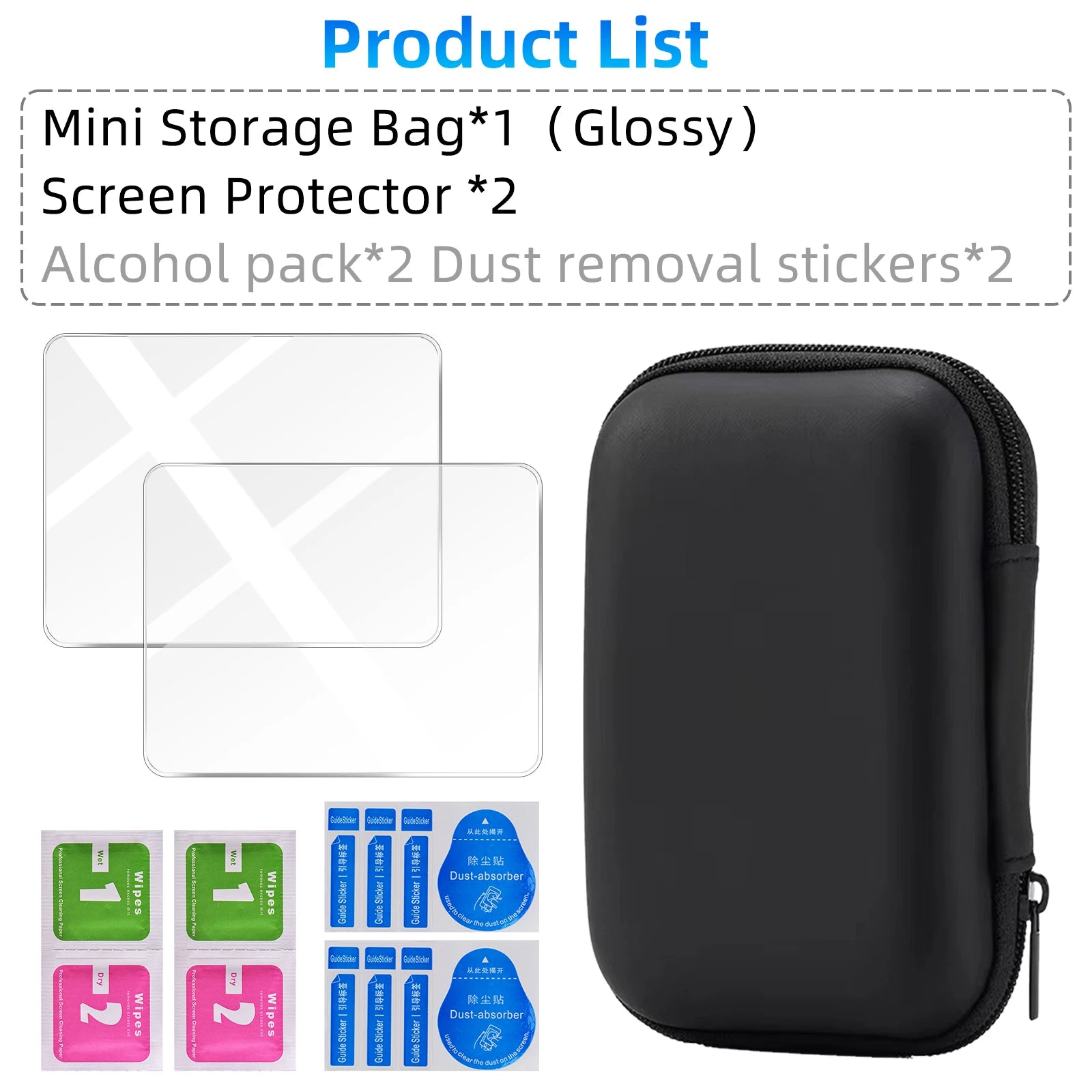 R36S/R35S Tempered Glass & EVA Storage Case Set