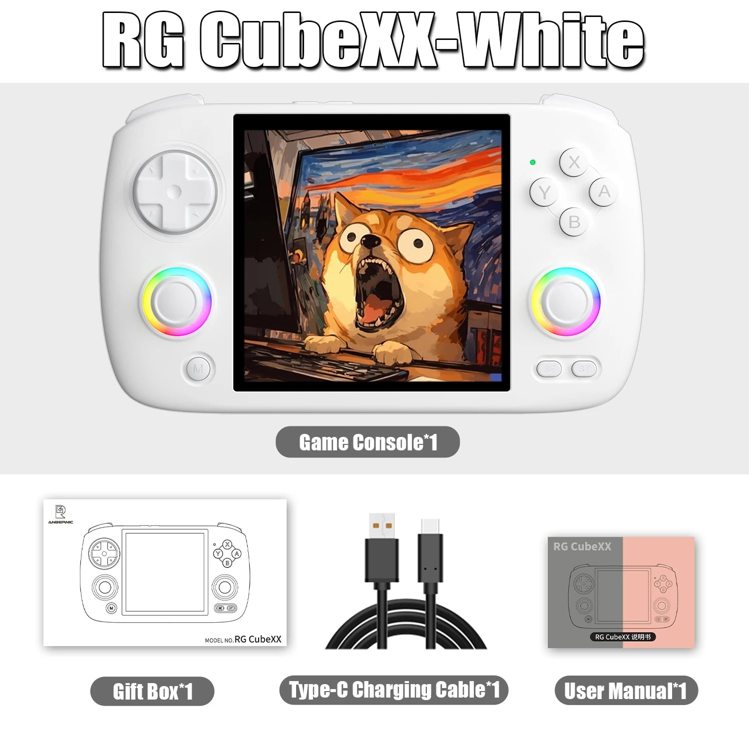Anbernic RG CubeXX Retro Handheld Game Console